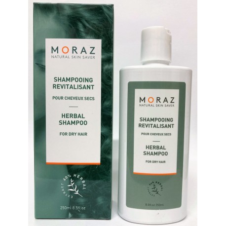 Moraz - Shampoing revitalisant pour cheveux secs (250 ml)
