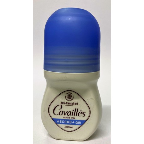 Rogé Cavaillès - Déodorant Anti-transpirant ABSORB + 48H (Roll-on 50 ml)
