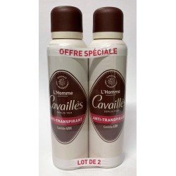 Rogé Cavaillès - Déodorant Anti-transpirant 48H L'Homme (lot de 2 sprays)