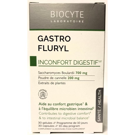 Biocyte - Gastro Fluryl Inconfort digestif (30 gélules)