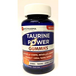 Forté Pharma - Taurine Power . Active le corps, réveille l'esprit (60 gommes)