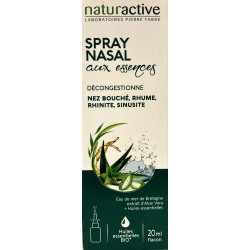 Naturactive - Spray nasal aux essences . Nez bouché , rhume, sinusite (20 ml)