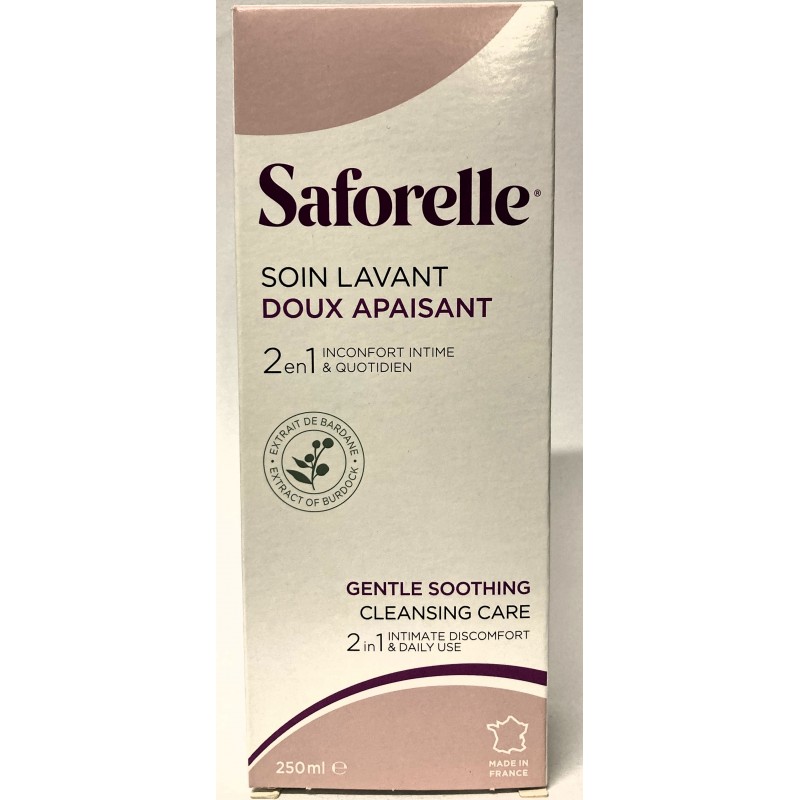 Saforelle Soin Lavant Doux Toilette Intime & Corporelle Flacon Pompe 1l  Acheter / Commander En Ligne ✓