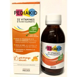 PEDIAKID - 22 Vitamines et oligo-éléments (125 ml)