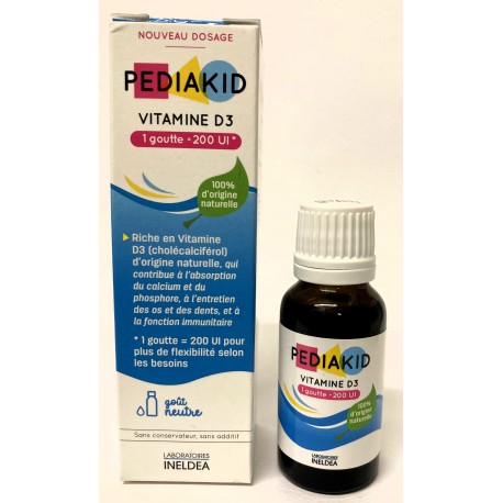 INELDEA - PEDIAKID Vitamine D3 (20 ml)