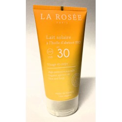 La Rosée - Lait solaire à l'huile d'abricot BIO SPF 30 (150ml)