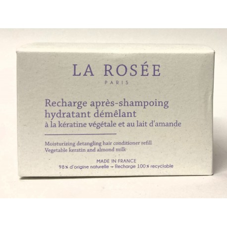 La Rosée - Recharge après-shampooing hydratant démêlant à la kératine végétale et au lait d'amande