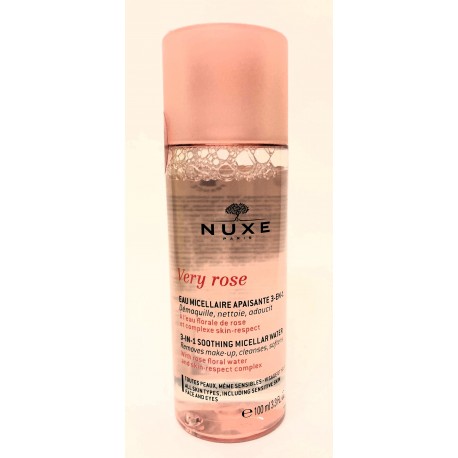 Nuxe - Very rose . Eau micellaire apaisante 3 en 1 (100 ml)