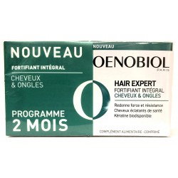 Oenobiol - Hair Expert Fortifiant intégral Cheveux & ongles (2x30 comprimés)