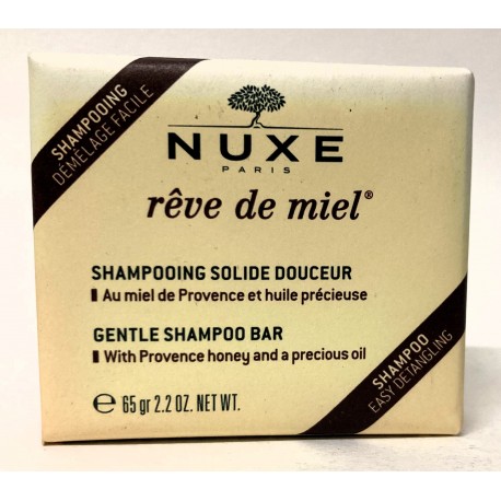 Nuxe - Rêve de miel . Shampooing solide douceur (65 g)