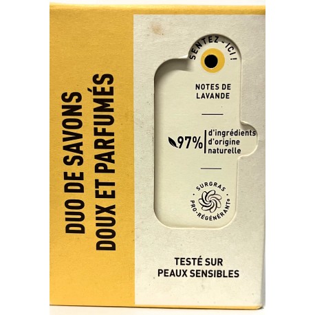 Rogé Cavaillès - Duo de savons doux et parfumés (2x200g)