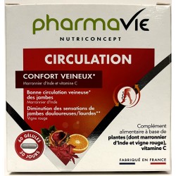 PharmaVie - Circulation . Confort veineux (60 gélules)