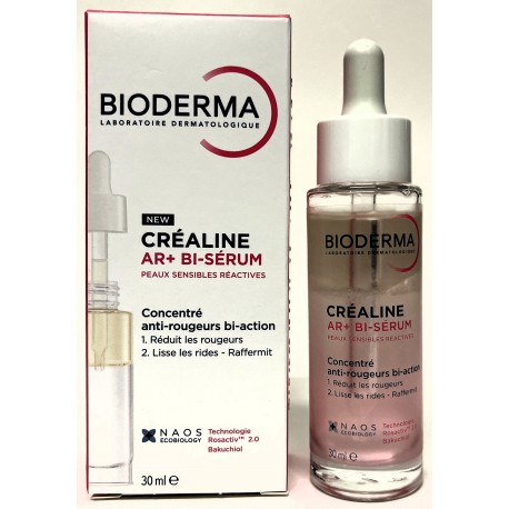 Bioderma - Créaline AR+ Bi-Sérum . Concentré anti-rougeurs bi-action (30 ml)