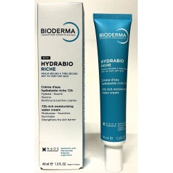 Bioderma - Hydrabio Riche . Crème d'eau hydratante riche 72h (40 ml)