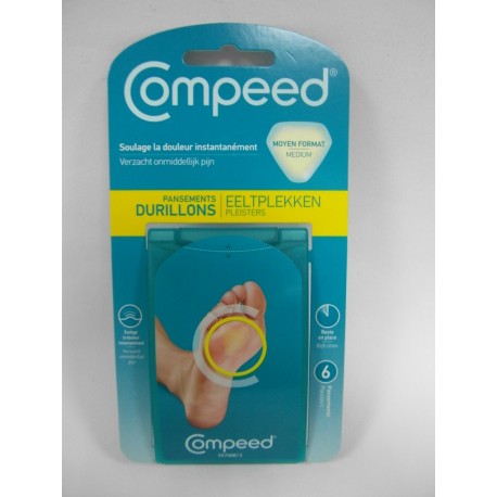 Compeed - Pansement Durillons Moyen Format (6)