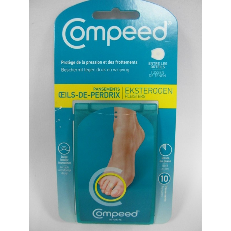 Compeed pansement gerçures et crevasses des doigts 10 pce à petit