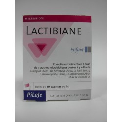 Pileje - Lactibiane . Enfant (10 sachets)