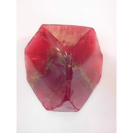 Savon Gemme - Grenat rouge