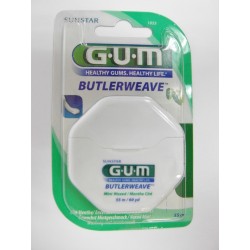 Butler - G-U-M Fil dentaire Ciré Menthe