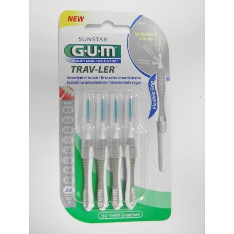  Butler - G-U-M TRAV-LER Brossette interdentaire (2.0 mm)