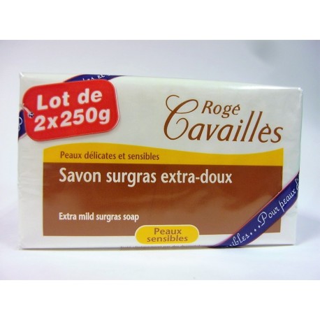 Rogé Cavaillès - Savon surgras extra doux ( Lot de 2x250g)