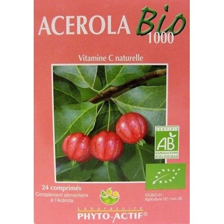 Phyto-Actif - Acerola Bio 1000