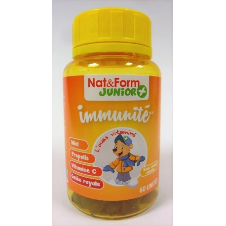 Nat & Form Junior+ - Immunité "L'ours vitaminé"