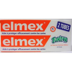 elmex - Dentifrice Junior 6 à 12 ans (lot de 2)