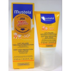 Mustela - Lait solaire très haute protection 50+ (Tube 40 ml)