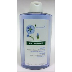 Klorane - Shampooing aux fibres de Lin . Volume (400 ml)