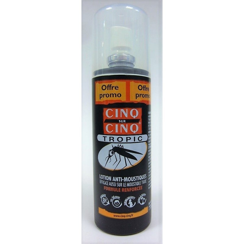 Cinq sur Cinq - Tropic Lotion Anti-moustiques (100 ml)