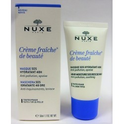 Nuxe - Crème fraîche de beauté Masque SOS Hydratant 48H Anti pollution, apaise