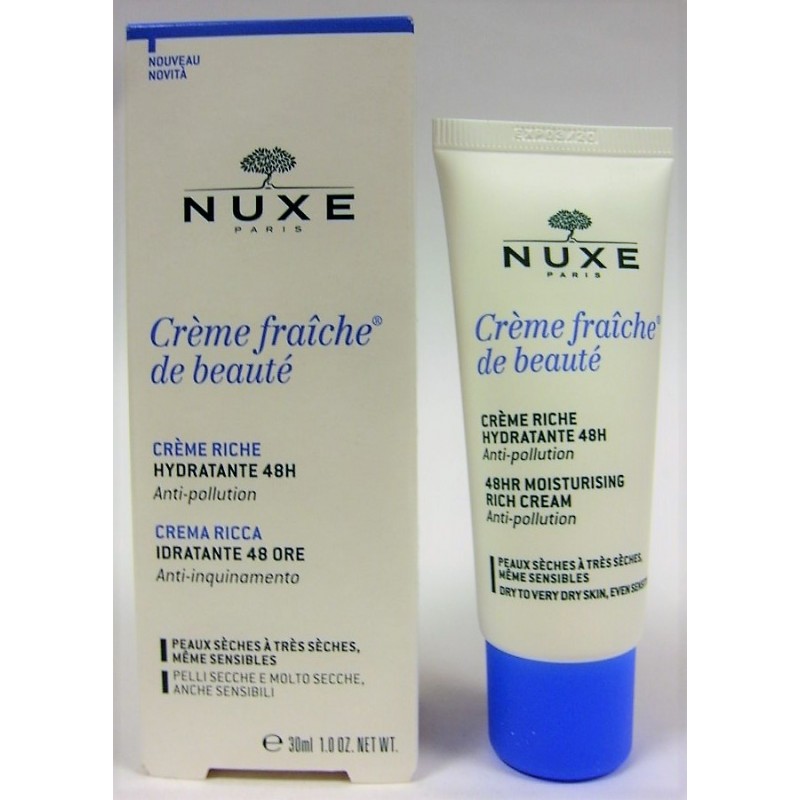Nuxe - Crème Fraîche de Beauté Crème Hydratante 48H Anti-pollution (30 ml)