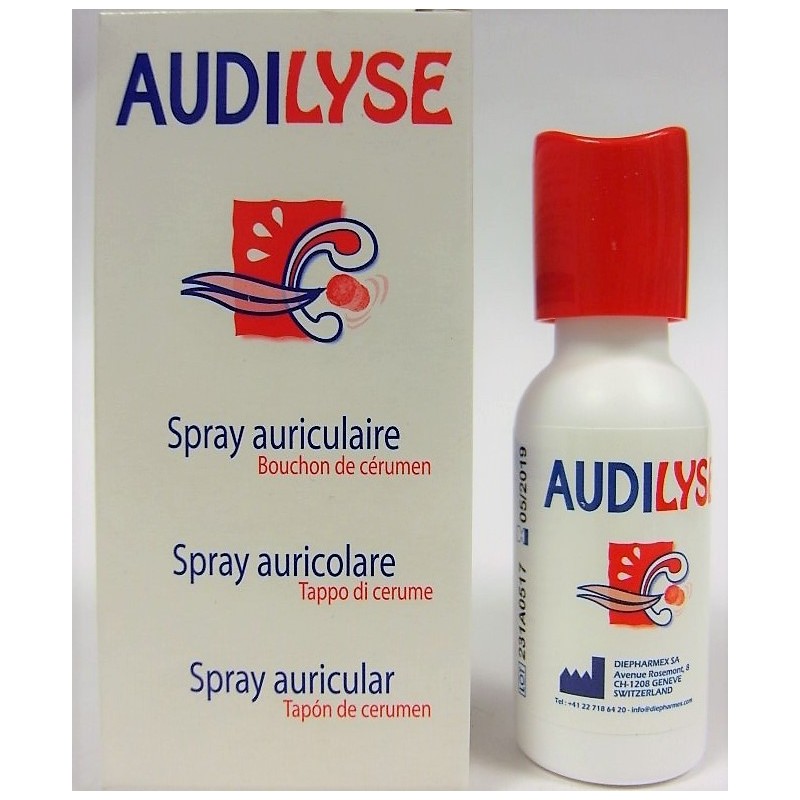 Audilys Spray Auriculaire Bouchon De Cerumen