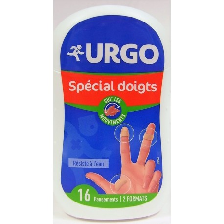 Urgo - Spécial doigts . Résiste à l'eau