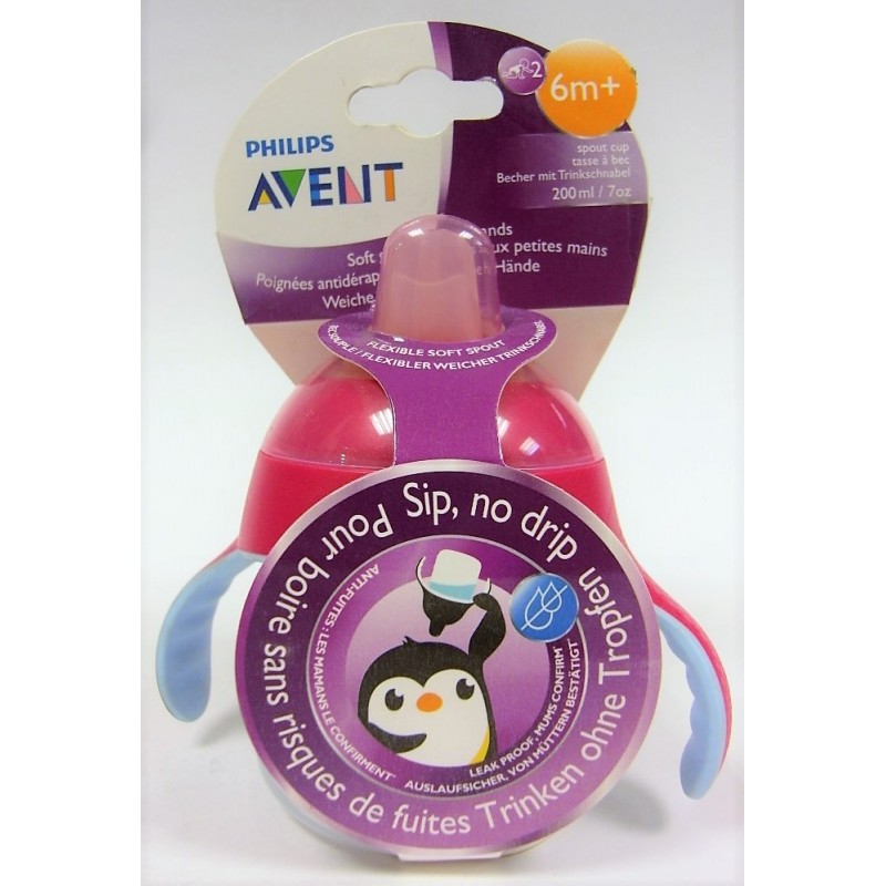 Philips Avent® Biberon avec poignée Spout Cup Purple 200ml