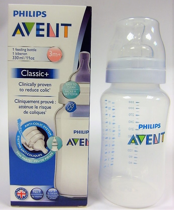 Avent - biberon classic + 3m+ (200 ml)