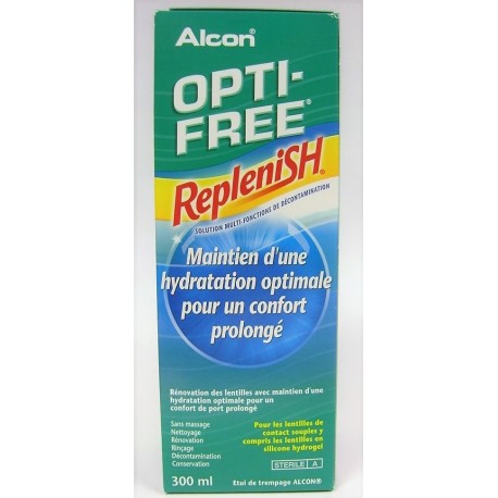 OPTI-FREE - RepleniSH Maintien d'une hydratation optimale pour un confort prolongé