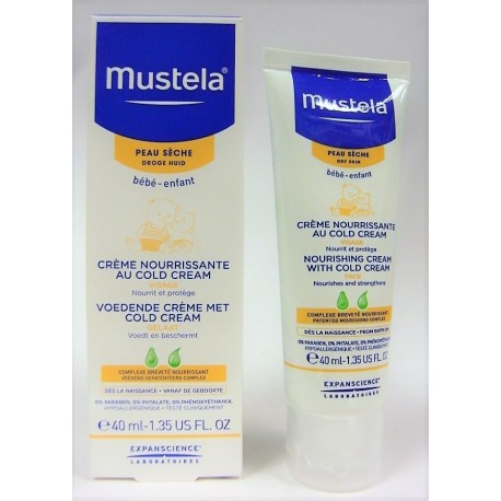Mustela - Crème nourrissante au Cold Cream (40 ml)