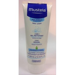 Mustela - 2 en 1 Cheveux et corps Gel nettoyant (200 ml)