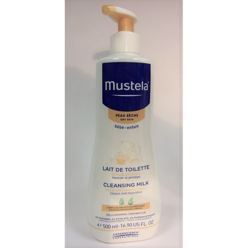 Mustela Lait De Toilette Peau Seche 500 Ml Mustela Lait De Toilette Peau Seche 500 Ml