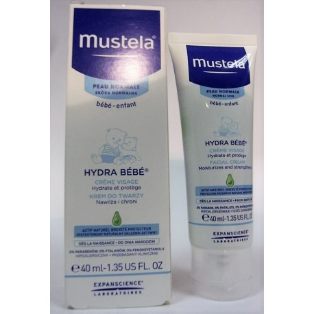 bébé :: hygiène-soins bébé :: Mustela Hydra Bébé Crème visage - 40 ml