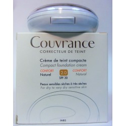 Avène - Couvrance Crème de teint compacte Confort . Naturel (2.0) SPF 30