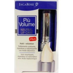 IncaRose - Più Volume Neutral Lip Care "Plus" avec Acide Hyaluronique