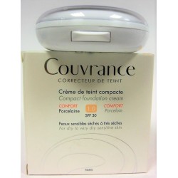 Avène - Couvrance Crème de teint compacte Confort . Porcelaine (1.0) SPF 30