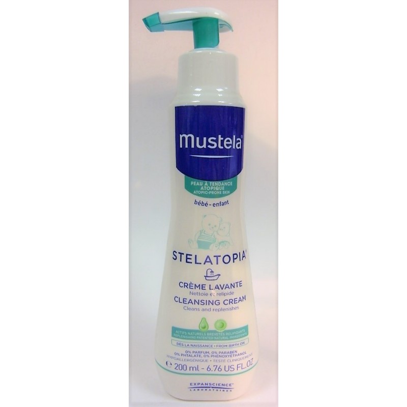 creme lavante mustela stelatopia