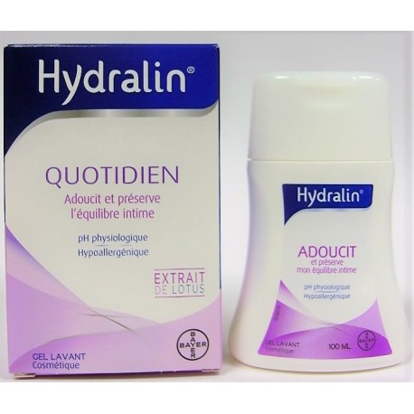 Hydralin - Quotidien Adoucit et préserve l'équilibre intime (100 ml)