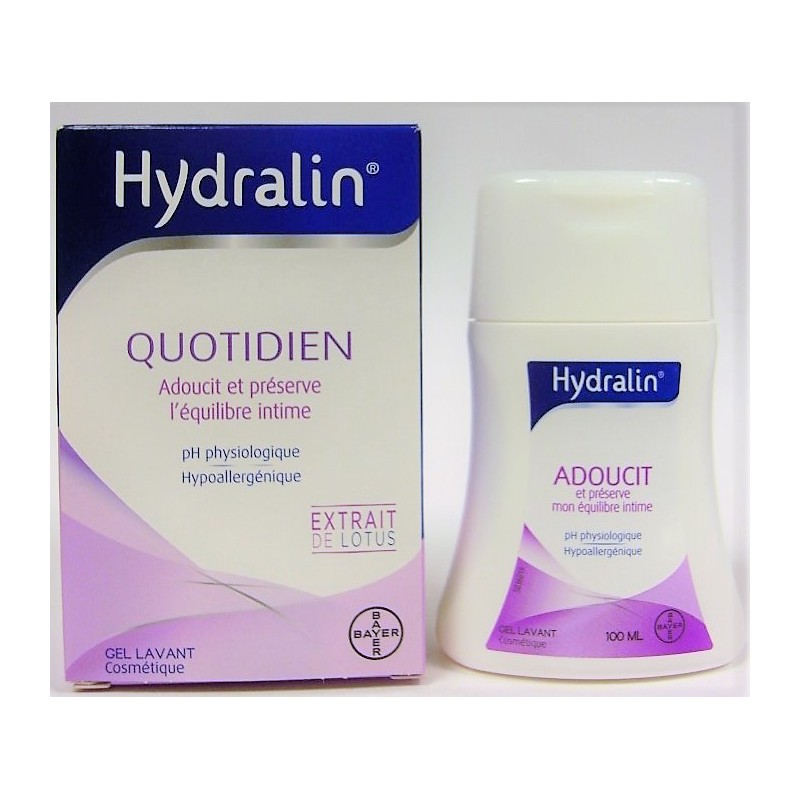 Hydralin - Quotidien Adoucit et préserve l'équilibre intime (100 ml)