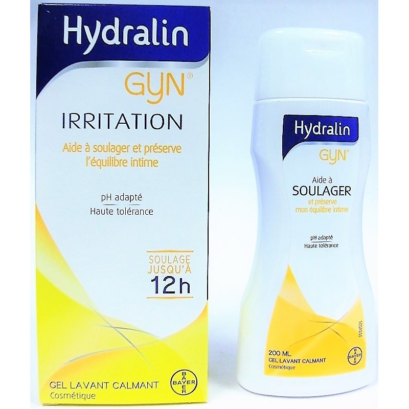 Hydralin - Gyn Irritation Aide à soulager et préserve l'équilibre intime  (200 ml)