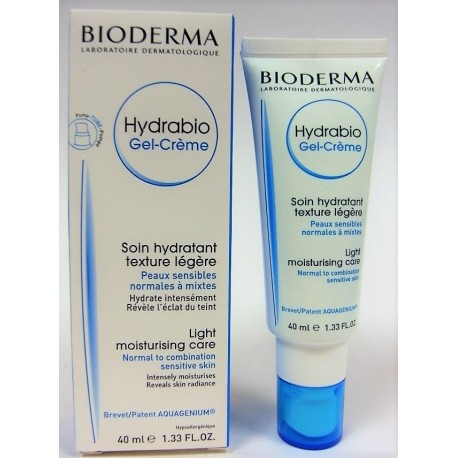 Bioderma - Hydrabio Gel-Crème Soin hydratant texture légère (40 ml)